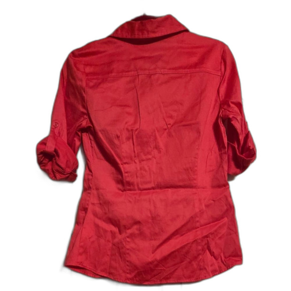 Apt. 9 Bold Red Shirt - Picture 2 of 3